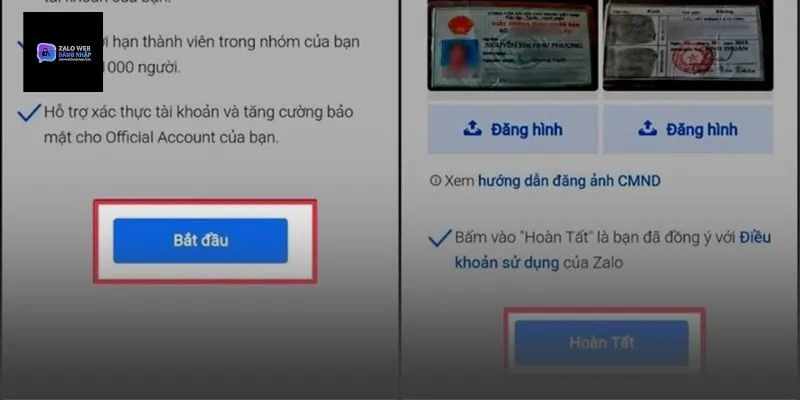 Xác thực tài khoản zalo có bị lộ thông tin không