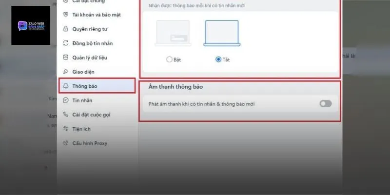 Tại sao cần tắt thông báo zalo trên máy tính