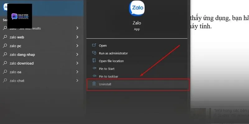 Cách xóa dữ liệu zalo trên máy tính toàn diện