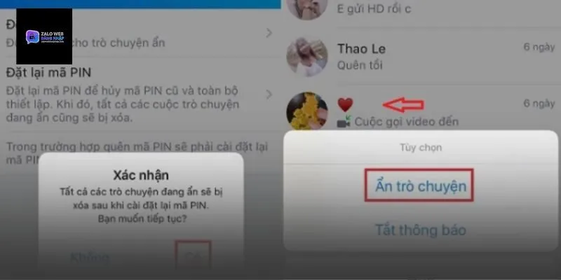 Cách xử lý khi quên mã pin Zalo hiệu quả