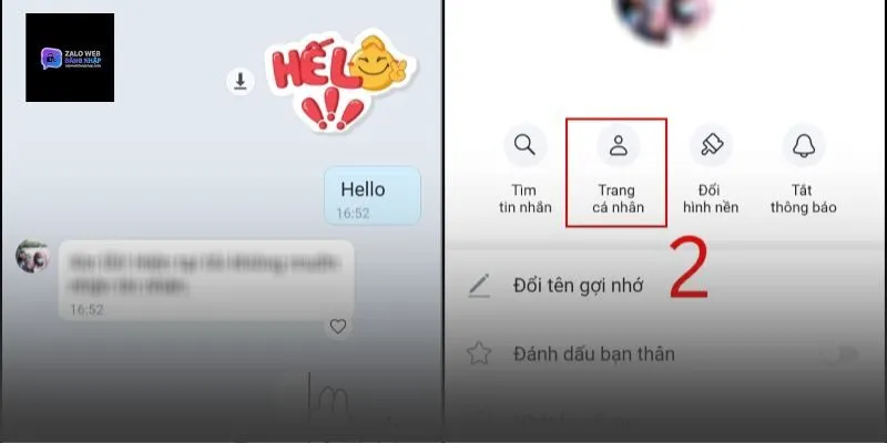 Chặn tin nhắn Zalo người bị chặn có biết không?