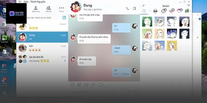 Hồ sơ xác thực tích xanh Zalo thành công