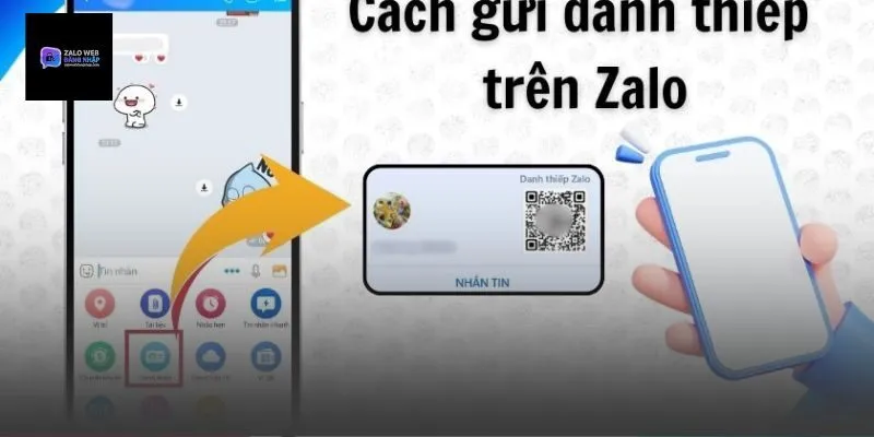 Sử dụng mã QR thay cho danh thiếp truyền thống