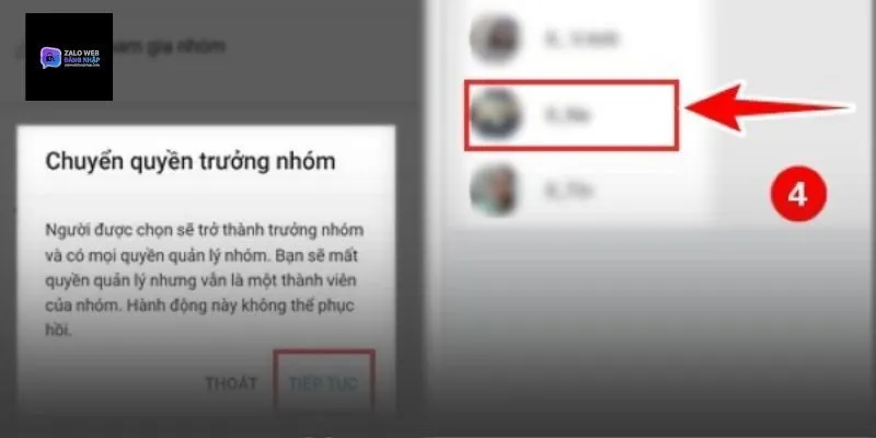 Cách thực hiện trên Zalo PC và Zalo Web