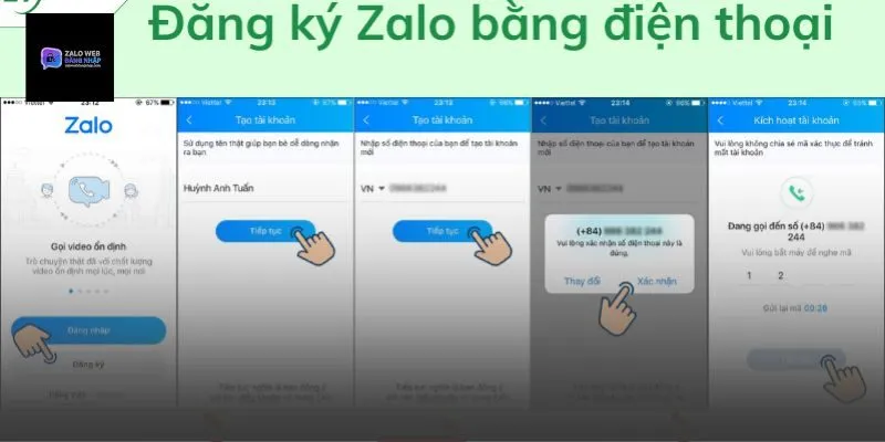 Thiết lập thông tin cá nhân cơ bản ban đầu
