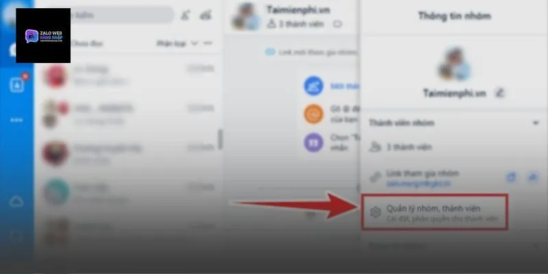 5. Tối ưu quyền phó nhóm trong Zalo Business