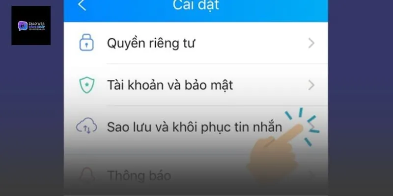 Cách khôi phục tin nhắn zalo và lưu ý bảo mật