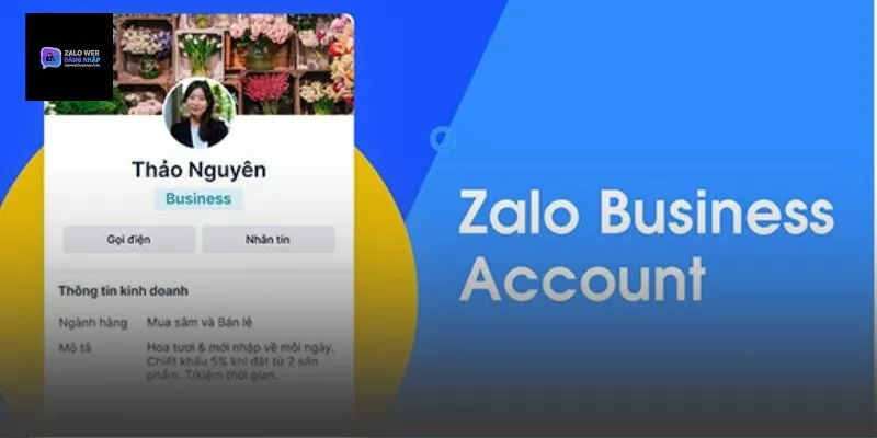 Tăng trưởng doanh thu nhờ Zalo Business