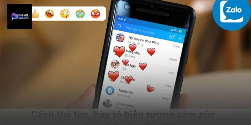 Câu hỏi thường gặp về tính năng thả tim Zalo