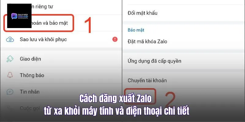 Cách Đăng Xuất Zalo Từ Xa Khỏi Máy Tính Và Điện Thoại Chi Tiết
