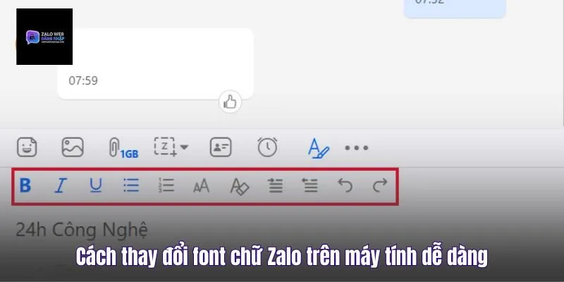 Cách Thay Đổi Font Chữ Zalo Trên Máy Tính Dễ Dàng