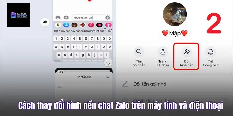 Cách Thay Đổi Hình Nền Chat Zalo Trên Máy Tính Và Điện Thoại