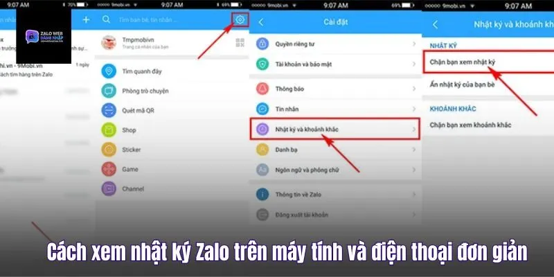 Cách Xem Nhật Ký Zalo Trên Máy Tính Và Điện Thoại Đơn Giản