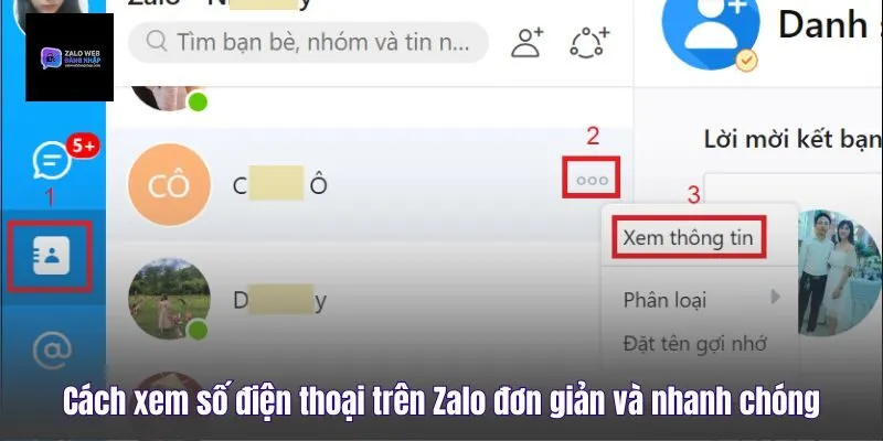 Cách Xem Số Điện Thoại Trên Zalo Đơn Giản Và Nhanh Chóng